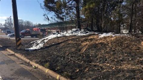 Downed fire line causes brush fire in Pittsylvania County