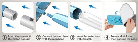 Dadhichi Zone Spray Mop for Floor Cleaning - Microfiber Floor Mop with ...