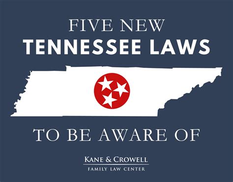 Five New Laws in Tennessee 2024 | Kane & Crowell