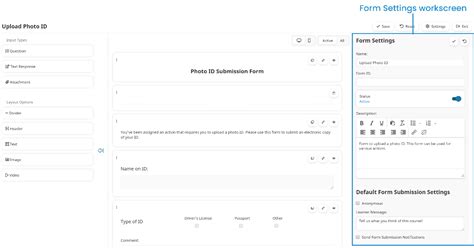 Image result for Forms Settings