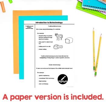 Biotechnology Lesson Cover Page Design 的图像结果