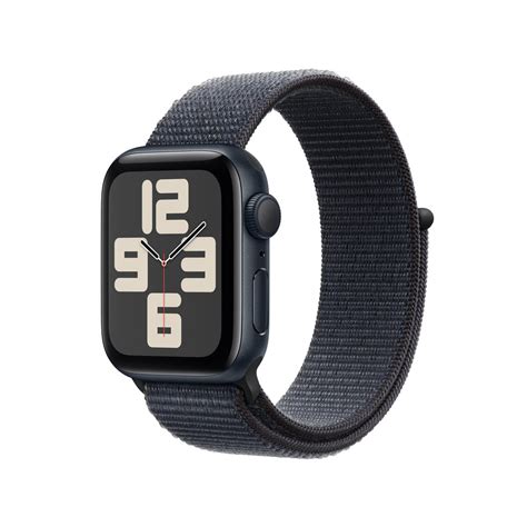Apple Watch SE Midnight Aluminium Case with Ink Sport Loop – Suntronix