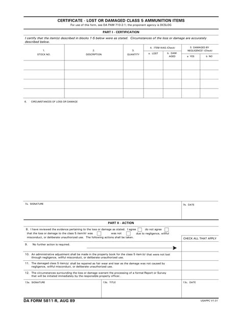 Da Form 5811 R ≡ Fill Out Printable PDF Forms Online