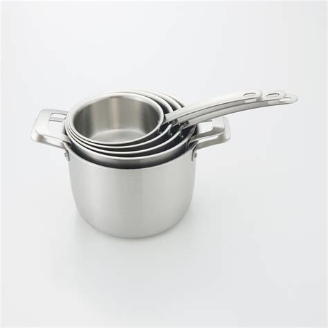 STAINLESS ALUMINIUM 3-LAYER STEEL SAUCEPAN