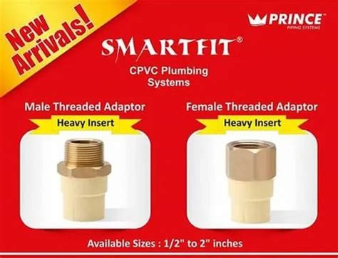 Prince Pipes & Fittings - Prince Flowguard Plus CPVC Pipes & Fittings ...