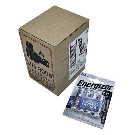 Energizer Ultimate Lithium AA, литиевая батарейка 1.5В 12 блистеров по ...