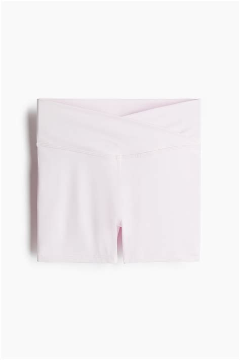 Short Bike Shorts with SoftMove™ - Light pink - Kids | H&M US
