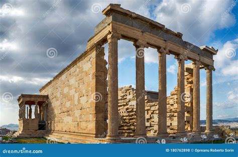 Temple of Athena Nike editorial stock photo. Image of monument - 180762898