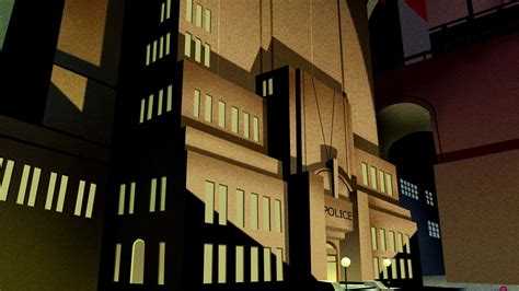 Download Gotham City Police Department's Iconic Building illuminated at ...