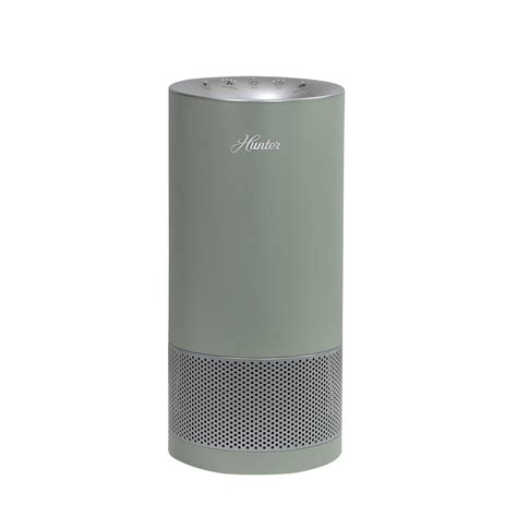 Hunter HP400 Round Tower Air Purifier, True HEPA Filtration, EcoSilver ...