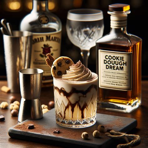 Cookie Dough Dream, Decadent dessert cocktail with cookie dough whiskey ...
