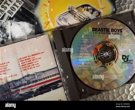 Music Exhibition; Beastie Boys Album CD - American hip hop; rap rock ...