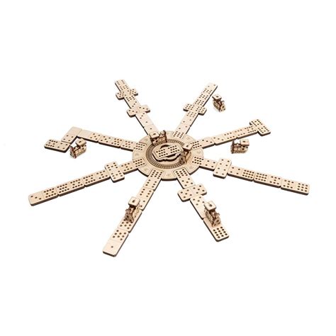 Gameset Mexican Train Domino - ewaecowoodart