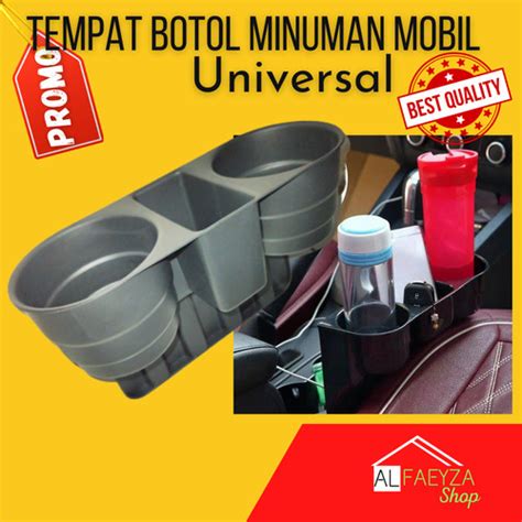 Jual Tempat Botol Minuman Mobil Universal Car Drink Cup Holder - Hitam ...