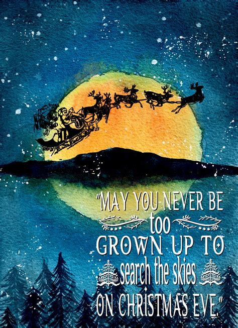 Christmas Eve Quote Poster Free Stock Photo - Public Domain Pictures