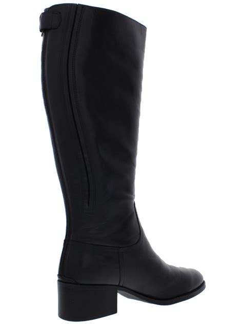 Buy INC Womens Cerie Leather Solid Knee-High Boots Online at Lowest ...