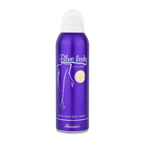 RASASI BLUE LADY Fresh Spray (SET OF 2) 200 ML EACH, Female, Deodorant ...