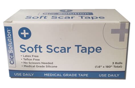 Buy Soft Silicone Scar Tape - Softens and Reduces Scars caused by ...