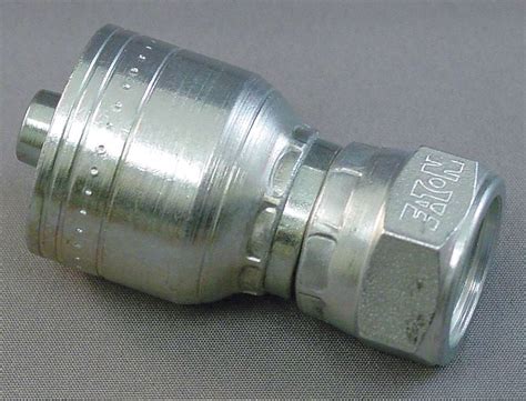AEROQUIP, Steel x Steel, Straight, Hydraulic Crimp Fitting - 16P842 ...