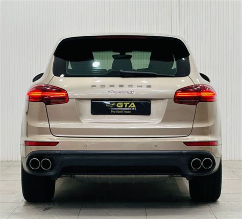 Used 2015 Porsche Cayenne S, Feb 2025 Porsche Warranty, Full Porsche Service History, GCC 2015 ...