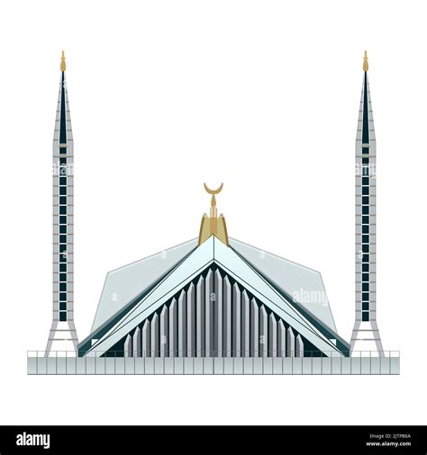 Faisal mosque in islamabad pakistan Cut Out Stock Images & Pictures - Alamy