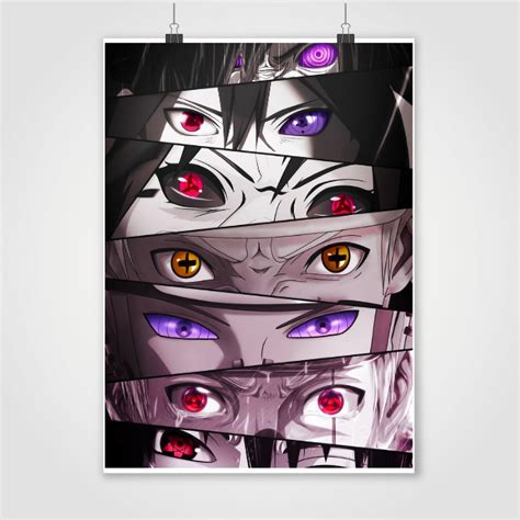 Naruto Kekkei Genkai 19*13 Poster – Mangastore