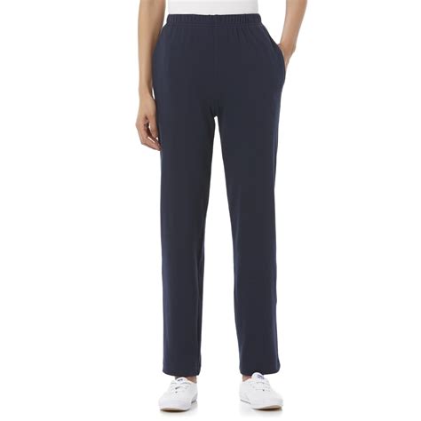Basic Editions Women's Knit Pants
