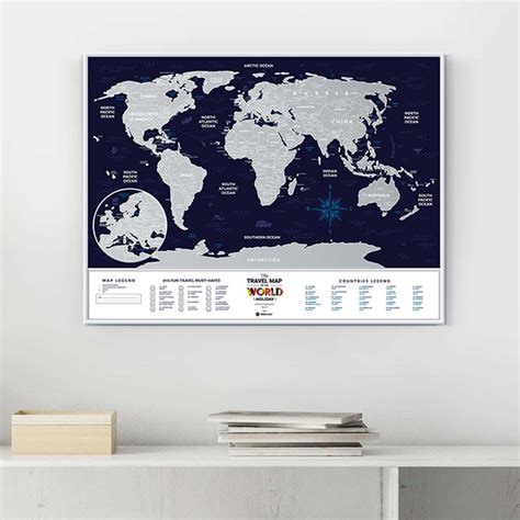 Купить Скретч-карта мира Travel Map, Holiday по цене 599 грн с ...