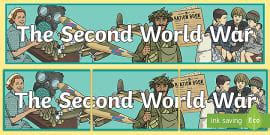 Who's Who in WW2 Display Posters | Allies and Axis WW2