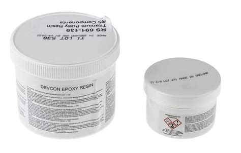 10761 ITW Devcon | ITW Devcon TITANIUM PUTTY Solid Adhesive, 500 g ...