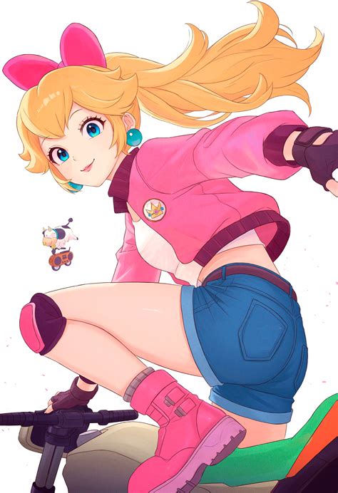 Princess Peach - Super Mario Bros. - Mobile Wallpaper by TrueJekArt ...