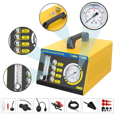 Buy QIANS SDT-208 Automotive Fuel Leakage r, 12V/24V 4 in 1 Car Conduit ...