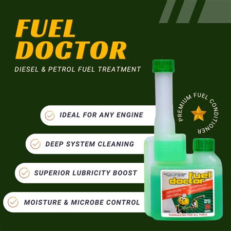 Fuel Doctor Diesel & Petrol Fuel Treatment - Fuel Additive – Baycity ...