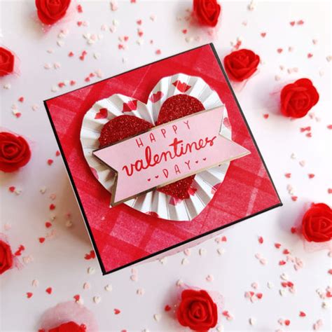 Valentine Explosion Box, Single Layer | Red – The Craft Gallery