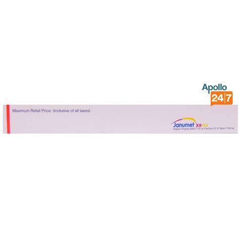 Janumet XR CP Combipack 1's Price, Uses, Side Effects, Composition ...