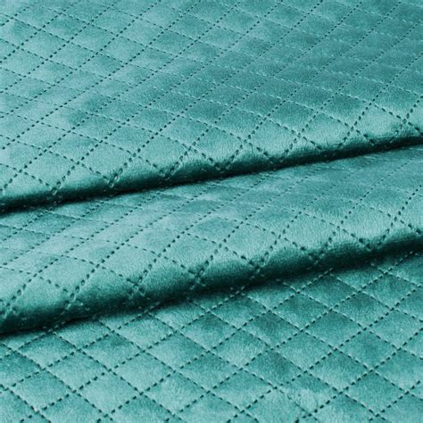 STITCHNEST Quilted Velvet Fabric 5 Meter,54 Inch Wide : Amazon.in: Home ...