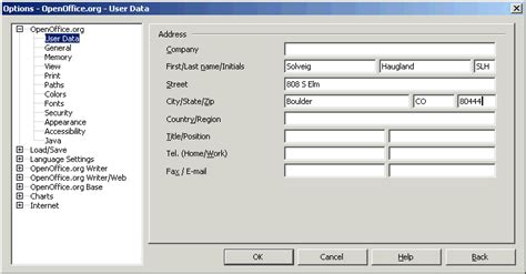Image result for Create Envelope in OpenOffice