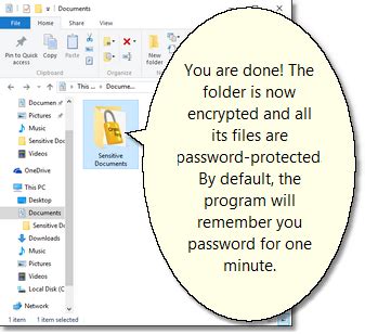Encrypt Folder 的图像结果