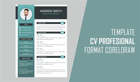 Image result for Tutorial Desain CV Di CorelDRAW