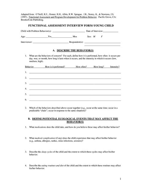 Image result for Functional Assessment Interview