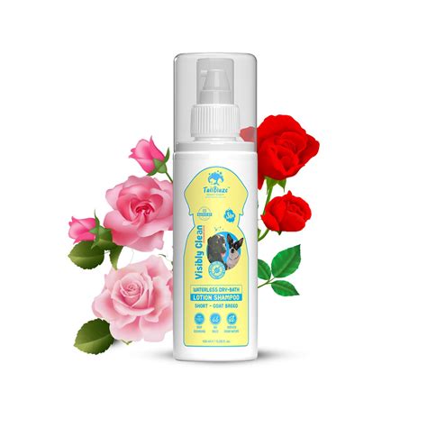 Buy TailBlaze Groom Vroom Visibly Clean Waterless Dry-Bath Lotion Dog ...