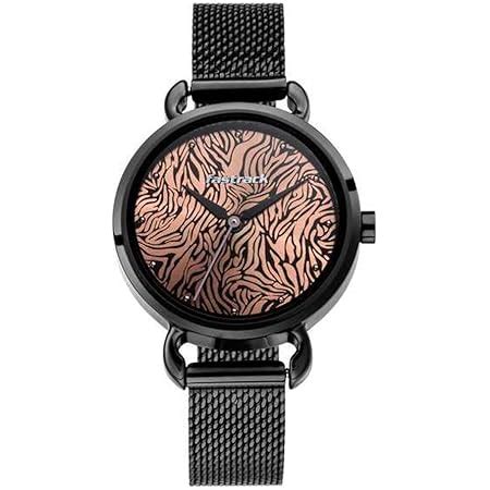 Buy Fastrack Animal Print Analog Black Dial Women's Watch-6221NM02 ...