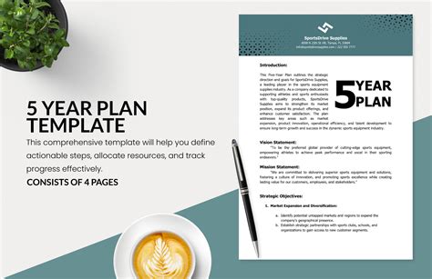 Editable 5 Year Plan Templates in Google Docs to Download