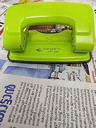 Kangaro Desk Essentials DP-480 2 Hole Metal Classic Mini Paper Punch ...