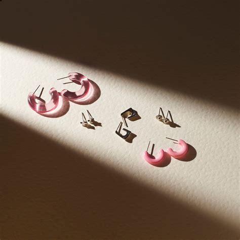 Set Of 5 Luminous Rose Earrings Set | Salty – Salty Accessories