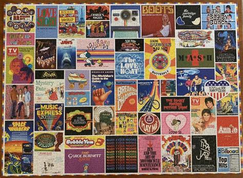 The 1970s Pop Culture Collage (Star Wars, Love Boat, Brady Bunch, K-Tel ...