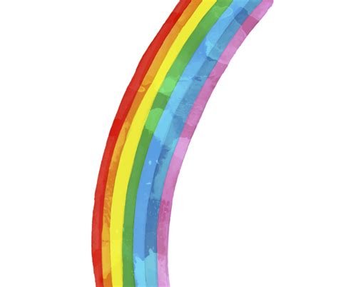 Download rainbow PNG for promoting diversity, positivity, and ...