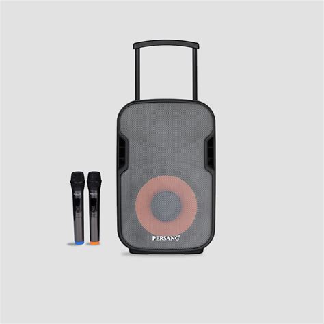 Persang Octane-9_12 Singing Trolley Speaker with 2 UHF mics – Persang ...