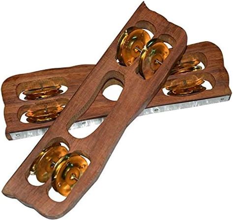 Sai Musical Kartal Pair Indian Musical Instrument Hand-Cymbals/Wooden ...