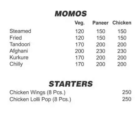 Menu at Concept Shawarma, New Delhi, 142 Defence Colony Flyover